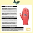 thumbnail image 2 of guantes de jardinería mediana/grande 3 piezas, 2 of 8