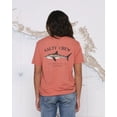 thumbnail image 3 of Salty Crew Women's Bruce Boyfriend Relaxed Fit Premium Tee T-Shirt (X-Large, Sunset), 3 of 4