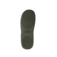thumbnail image 7 of SWISSBRAND Men's Soft and Comfortable Puffer Nylon Slipper with Knit Collar - Men's Indoor/Outdoor Slipper, Olive, 12-13, 7 of 7
