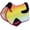 Rainbow Ombre, variant on Horse English Contoured Quilted All Close Contact Trail Saddle Pad Ombre 72172
