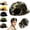 Camouflage, variant on Aviator Goggle Baseball Cap, Vintage Goggle Hats, Attached Sunglasses, Curved Visor, Casual Style, Goggle Caps