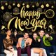thumbnail image 3 of Telón de fondo KatChon Happy New Year 2025, 183 x 112 cm, con cinta, 3 of 7