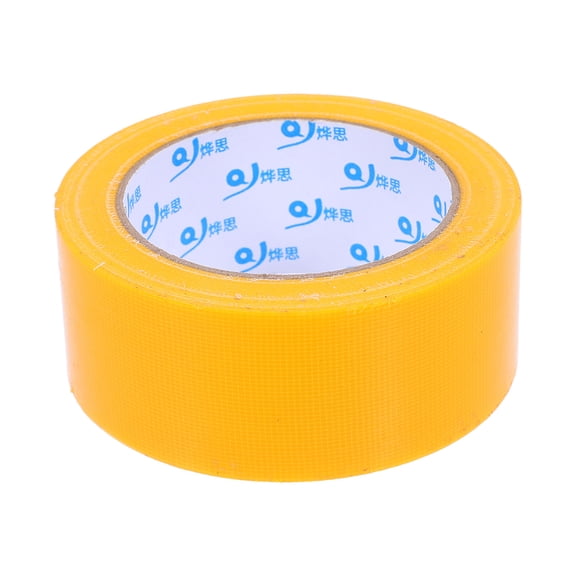 HONMEET Yellow Duct Tape 1 Roll - Polyethylene, Strong Adhesive, Multi-Purpose Repair Tape for Home, Auto, and Industrial Use