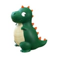 thumbnail image 3 of yuksok Dinosaur Piggy Bank Animals Decorative Saving Box Organizer Box Storage Case for L Green, 3 of 9