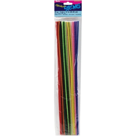 Chenille Stems 3mm 12 Inch 25/Pkg-Multi