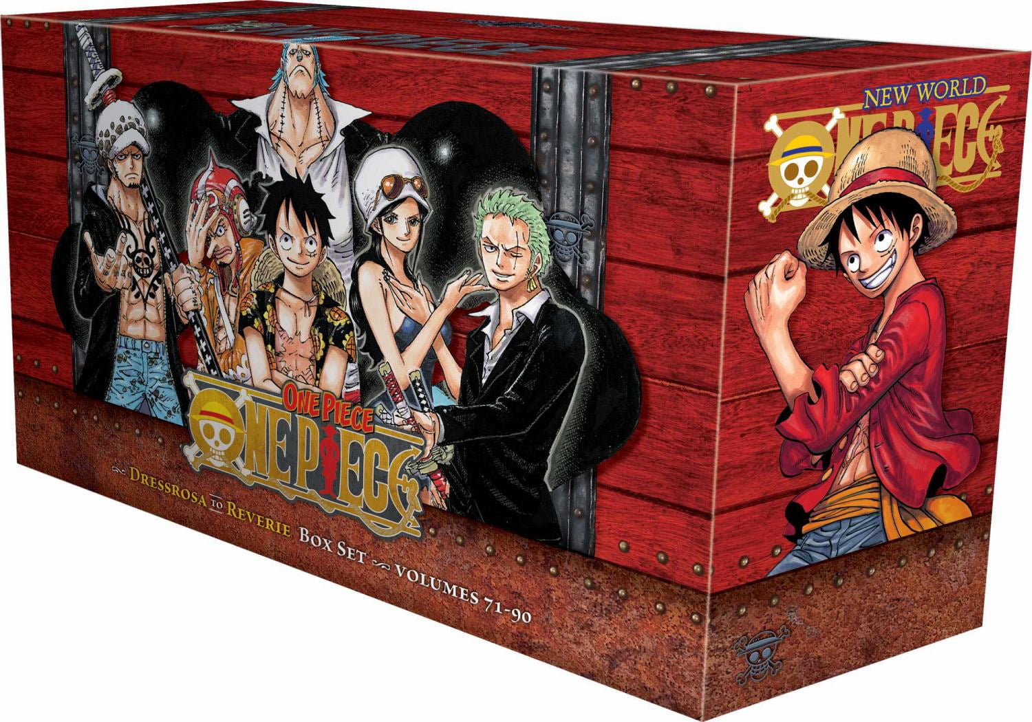 One Piece Graphic Novels Box Set 4: Volumes 71-90 with One Piece Graphic Novels Box Set 4: Volumes 71-90 with
