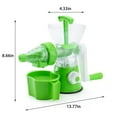 JilgTeok Hand Operated Juicer,Small Household Juicer,Hand Cranked Juice