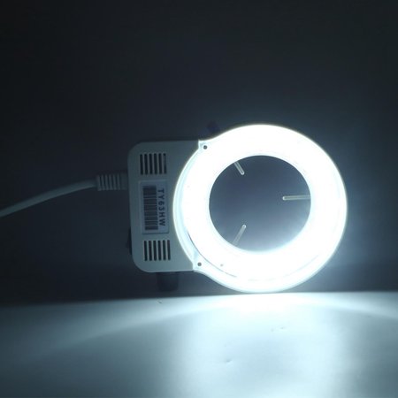 Fyydes Microscope LED Light, LED Ring Light White With LED Chip Lamp ...