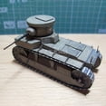 thumbnail image 3 of 1:35 Scale U.S. T1 Coningham light tank paper model 3D DIY Model Unassembled Kit TAPDRA Spare Part, 3 of 4