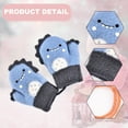 thumbnail image 3 of Manoplas para niños pequeños con cordón, guantes de nieve con forro de lana cálidos tejidos con dibujos animados para invierno 888, 3 of 5