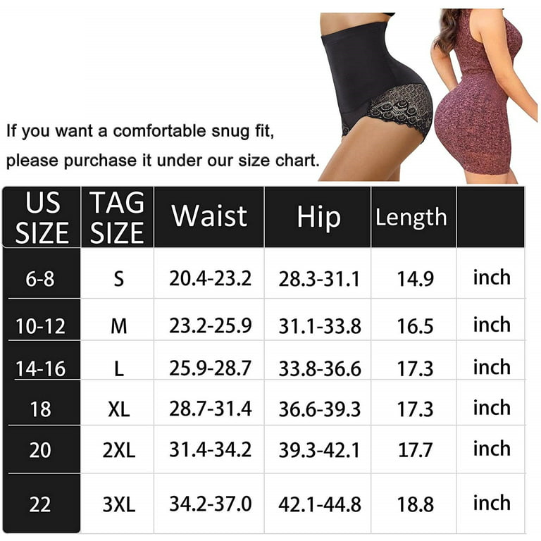  COOSLIM Shapewear for Women Tummy Control Body Shaper Panties  High Waisted Seamless Butt Lifer Underwear Slimming Girdle Panty,Black,S :  Clothing, Shoes & Jewelry