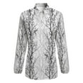 thumbnail image 4 of Black Grey Fast Long Sleeve Blouse Woman Streetwear Casual Shirts Summer Oversize Woman Streetwear Clothing Birthday Present, 4 of 7