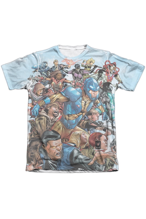 Valiant - Coming At You - Short Sleeve Shirt - XX-Large