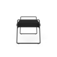 thumbnail image 5 of Lesro Gansett Polyurethane 2-Seat Bench Waiting Room Guest in Charcoal/Castillo Black, 5 of 5