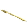 New Heavy Solid Brass Welcome Hospitality Pineapple Letter Opener Desk Accessory