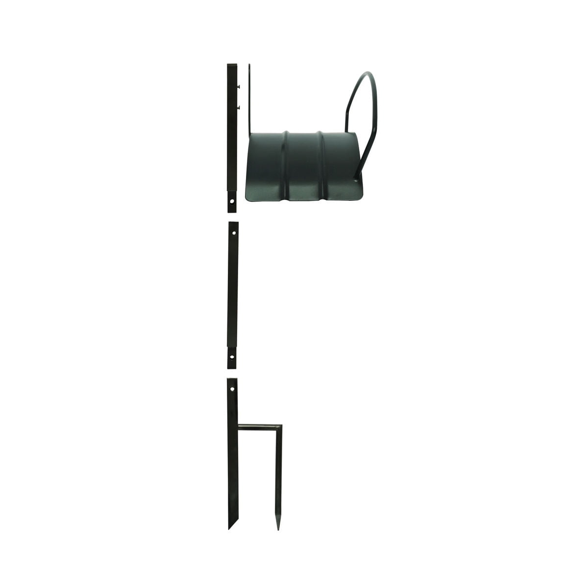 Expert Gardener 125 Ft Metal Hose Holder Post with Weather-Resistant Coating