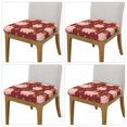 thumbnail image 2 of Honeii Cute Pig with Coins Print Square Cushion Cover with Elastic Band & Ties,Sofa Cushion Covers,Furniture Protector for Living Room,Washable Sofa Seat Slipcover-Four Pieces, 2 of 7