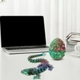 thumbnail image 4 of Home Office Desk Decor3D Printed Dragon Egg Crystal 3D Dragon Fidget Toys for Adult Articulated Dragon Egg Surprise Dragon Gifts, 4 of 5