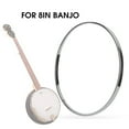 thumbnail image 4 of Steel Banjo Skin Hoop, Silver Banjo Tension Hoop, Banjo Hoop Replacement For Music Enthusiasts Luthiers, 4 of 8