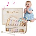 thumbnail image 1 of Herunwer Piano Xylophone Toy , 2-in-1 Montessori Musical Toy, Educational Gift , Safe Music Toy for Early Learning, 1 of 8