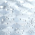 thumbnail image 2 of Cortina de ducha Simply Clean PVC semitransparente impermeable antibacteriana lavable cortina de baño textil disponible en varios colores 180x200cm azul claro, 2 of 5