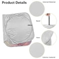 thumbnail image 5 of Yuyamidu Hummingbird Car Windshield Sun Shade Pink Flower Automotive Sunvisor Protector Foldable Front Window Car Sun Shade Blocks Heat and Sun, 5 of 7
