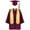 Wine, variant on Toddler Girls Preschool Kindergarten Graduation Gown Cap Set with Tassel