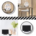 thumbnail image 2 of 10pcs Plastic Display Stand Plate Holders Easel Bowl Dish Holder Picture Frame Photo Display Rack Home Decor 4inch black, 2 of 9