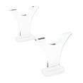 thumbnail image 2 of Joernso 2Pcs Acrylic Display Stand Holder Sword Adhesive Storage Rack Shelf Organizer, 2 of 7