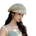 thumbnail image 6 of kkbbma under $5 Womens Mesh Newsboy Cap Summer Beret Cap Cabbie Gatsby Hat Lightweight Visor Cap, 6 of 6