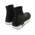 thumbnail image 2 of Versace Jeans Couture Black Slip On Signature Knit Ankle Boots-7 for Womens, 2 of 3