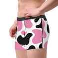 thumbnail image 2 of Balery Cow Spots Calzoncillos bóxer para hombre, ropa interior de algodón suave y transpirable con cinturilla de nailon-X-Large, 2 of 5