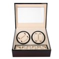 thumbnail image 1 of Automatic Watch Winder, Watch Winder Case Automatic Display Box Winder  For Most Sizes And Styles Of Watches For Watches, 1 of 8
