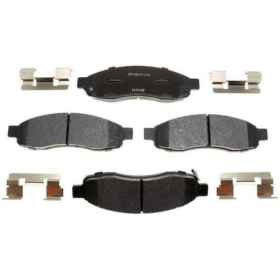 Front Brake Pad Set - Compatible with 2004 - 2007 Nissan TITAN 2005 2006