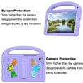 thumbnail image 2 of Dteck Case for Samsung Galaxy Tab A9 8.7" SM-X110/X115, Lightweight EVA Shockproof Handle Kids Case with Kickstand Cute DIY Accessories,Purple (Cartoon Letters), 2 of 6
