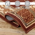 thumbnail image 4 of BNM Oversized Medallion Indoor Area Rug, 12' x 15', Toffee, 4 of 10