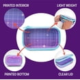 thumbnail image 5 of ZIPIT Clear Top Pencil Case for Girls, Durable Pencil Box for School, Large Capacity Stationery Case, Purple, 5 of 8