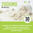 thumbnail image 2 of VITINITY Grass-Fed Bovine Colostrum Powder – IgG Colostrum Supplement with Prebiotics & Probiotics for Gut Health, Immune Support, Muscle Recovery & Wellness | Pure Superfood, Unflavored (90g), 2 of 9