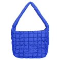 thumbnail image 2 of Gustave Quilted Tote Shoulder Bag for Women Lightweight Padded Puffy Casual Slouchy Hobo Bag Large Capacit Handbag Purse with Zipper "Blue", 2 of 9