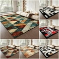 thumbnail image 2 of Modern Nordic Style Geometric Large Rugs for Living Room Decor Home Carpet Light Luxury Bedroom Area Rug Non-slip Washable Rug, 2 of 10