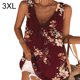thumbnail image 2 of Sonducket Camiseta sin mangas con cuello en V estampado para mujer Prendas para la parte del cuerpo Vino rojo 3XL Sonducket AP002036-30, 2 of 4
