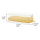 thumbnail image 3 of Juego de 2 moldes de silicona para paletas con 6 palitos de helado, bandeja para hacer paletas heladas caseras, sin BPA, apta para alimentos, fácil de limpiar, apto para refrigerador y congelador., 3 of 9