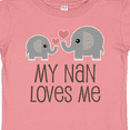 thumbnail image 4 of Inktastic My Nan Loves Me Grandchild Boys or Girls Baby T-Shirt, 4 of 5