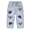 thumbnail image 4 of Monster Jam Toddler Boy Denim Pant, Sizes 12 Months -5T, 4 of 5
