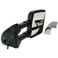 thumbnail image 3 of MIRROR Compatible For 2011-2016 Ford F-250 Super Duty F-350 Right Passenger Towing Heated Power Glass Folding In-housing Signal Light With memory 1 Chrome and Paintable Cap, 3 of 5