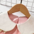 thumbnail image 6 of Mercatoo Toddler Girls Dress Summer Sleeveless Bowknot Ruffle Dress Doll Collar Princess Sundress Little Girls Casual Dress, 6 of 7
