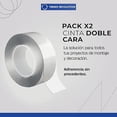 thumbnail image 2 of Pack x2 Cinta Doble Cara Extrafuerte - Cinta Doble Cara 3 metros x 30mm Ancho | Ideal para Manualidades - Adhesivos para Pared | Cinta Adhesiva Doble Cara, 2 of 7