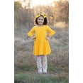 thumbnail image 3 of Millie Loves Lily Girls Marigold Tiered Dress and Legging Set,Big Girls,Size 10, 3 of 5