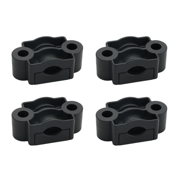 4Pcs Nylon Wire Fasteners Branch Line Card Clamps for Cable Organization