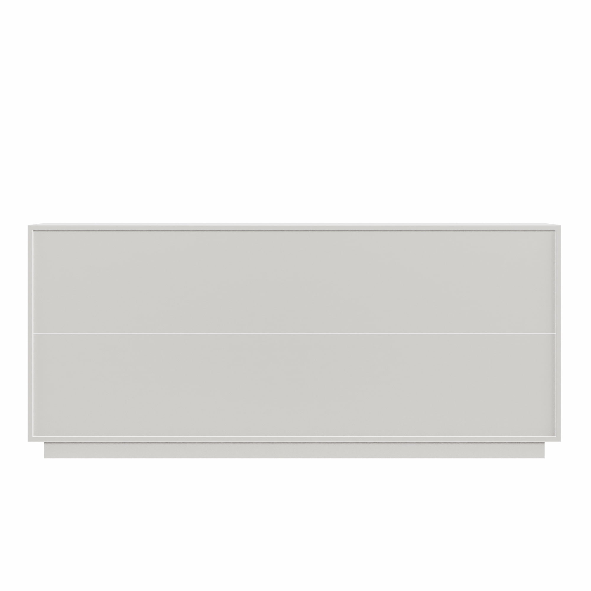 Homy Casa 59 in Modern Sideboard Buffet Cabinet, 4-Door Storage, 3D Ripple Front, Freestanding